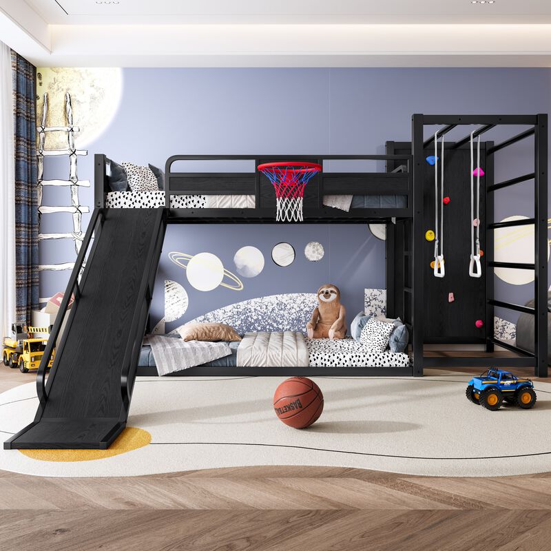 Kwocex All-in-One Kids Play Loft Bed image number 1