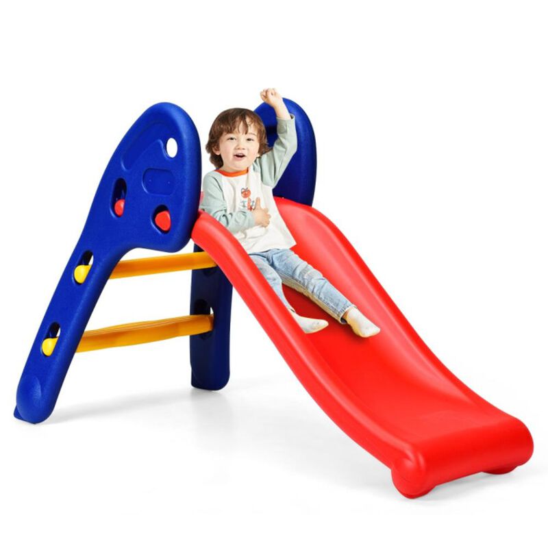 Hivvago 2 Step Children Folding Plastic Slide
