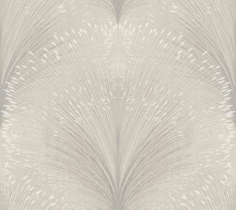 Papyrus Plume Grey Wallpaper