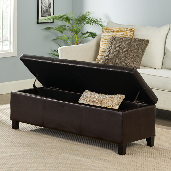 Merax Merax PU Leather Home Storage Ottoman