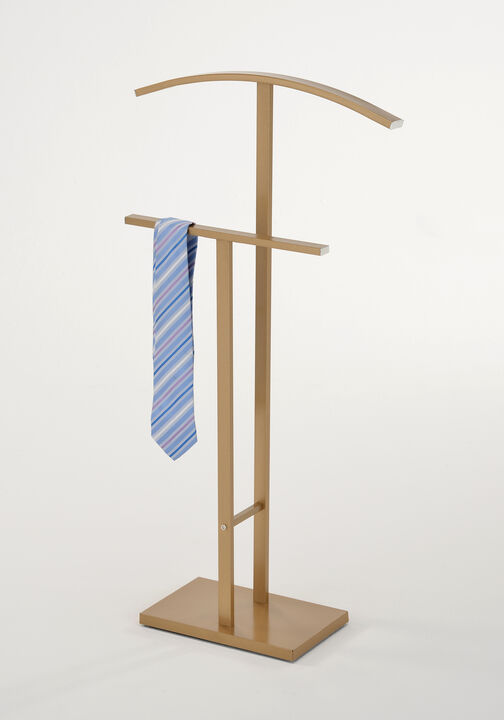 Kings Brand Furniture - Dossi Metal Suit Valet Stand, Clothes Rack, Clothing Organizer, Jacket Hanger, Tie Hanger