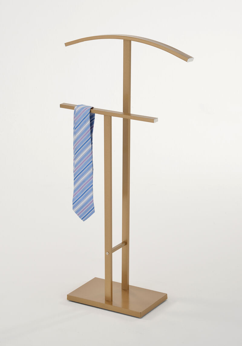 Kings Brand Furniture - Dossi Metal Suit Valet Stand, Clothes Rack, Clothing Organizer, Jacket Hanger, Tie Hanger image number 0