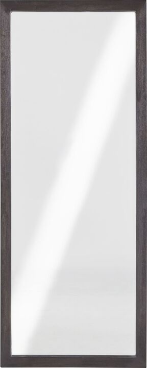 Oxford Floor Low Mirror - Basalt Grey
