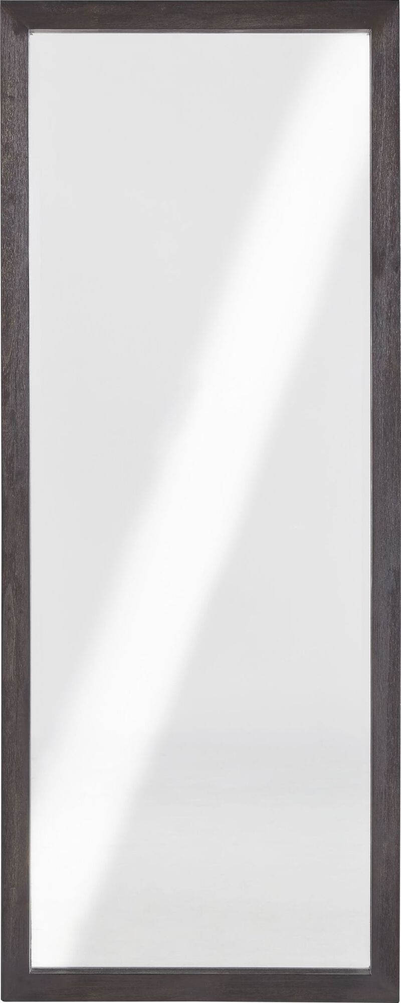 Oxford Floor Low Mirror - Basalt Grey