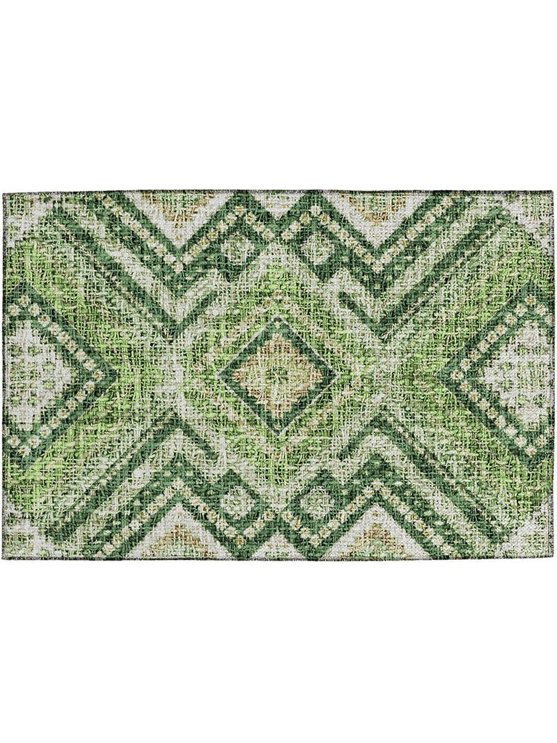 Portico PO5 Green 20" x 30" Rug image number 0