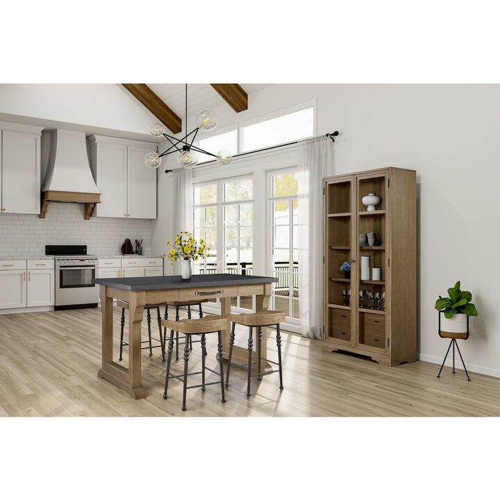 Magnolia Kitchen Island - Cashew