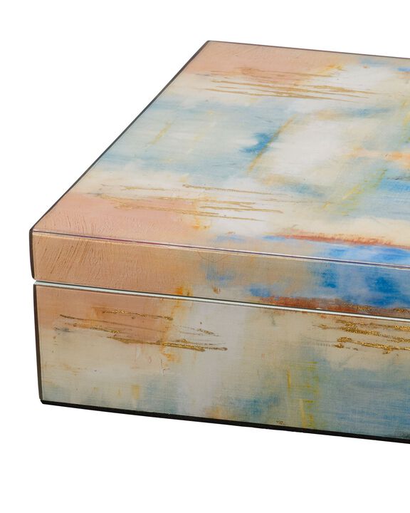 Colorwash Lacquered Box