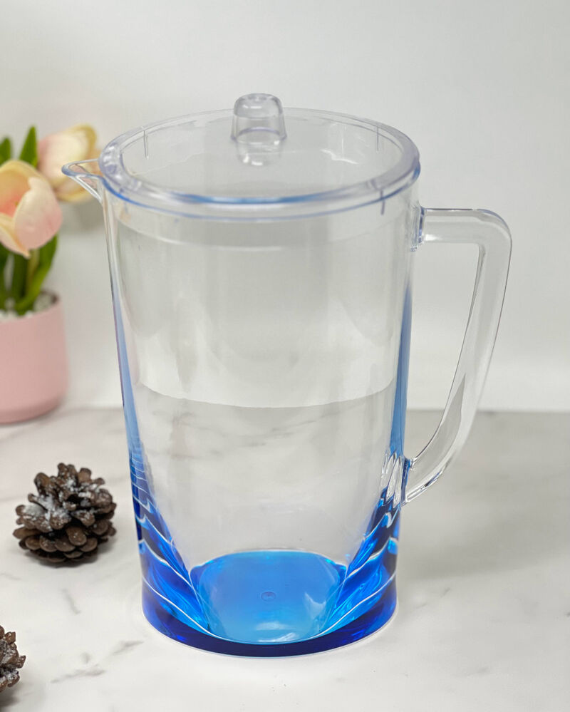 Modern Acrylic Pitcher for Kitchen, Dining, or Outdoor Use