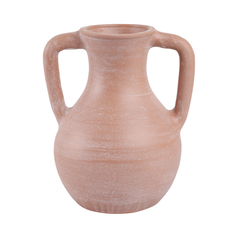 11x9" Terracotta Jug Vase image number 0