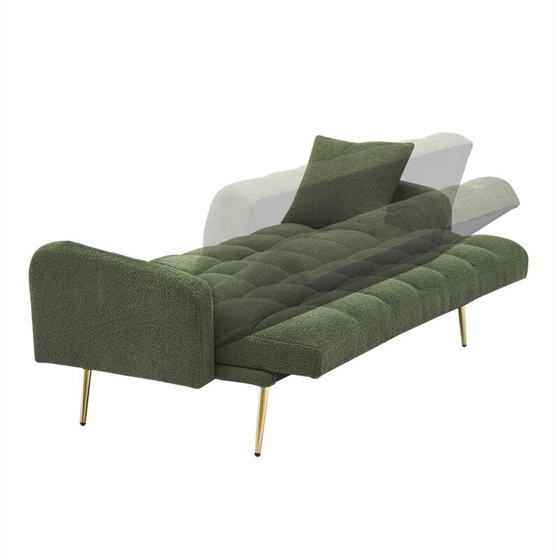 Wosdik Teddy Fleece Adjustable Futons image number 7