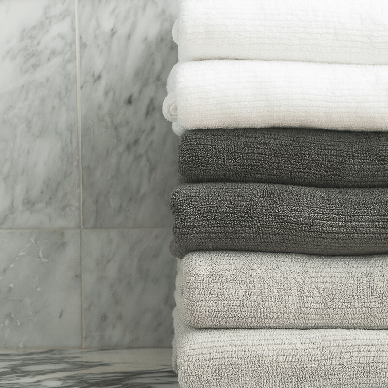 Ribbed Terry Bath Sheets