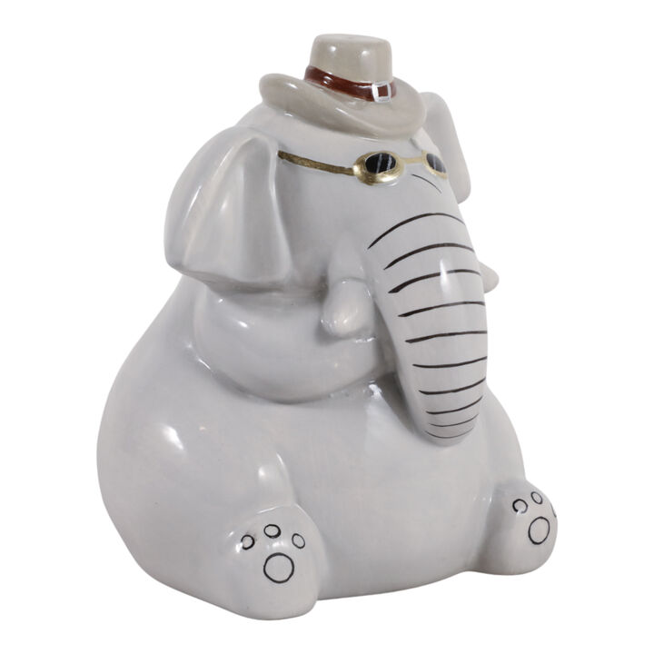 Cool Elephant With Glasses