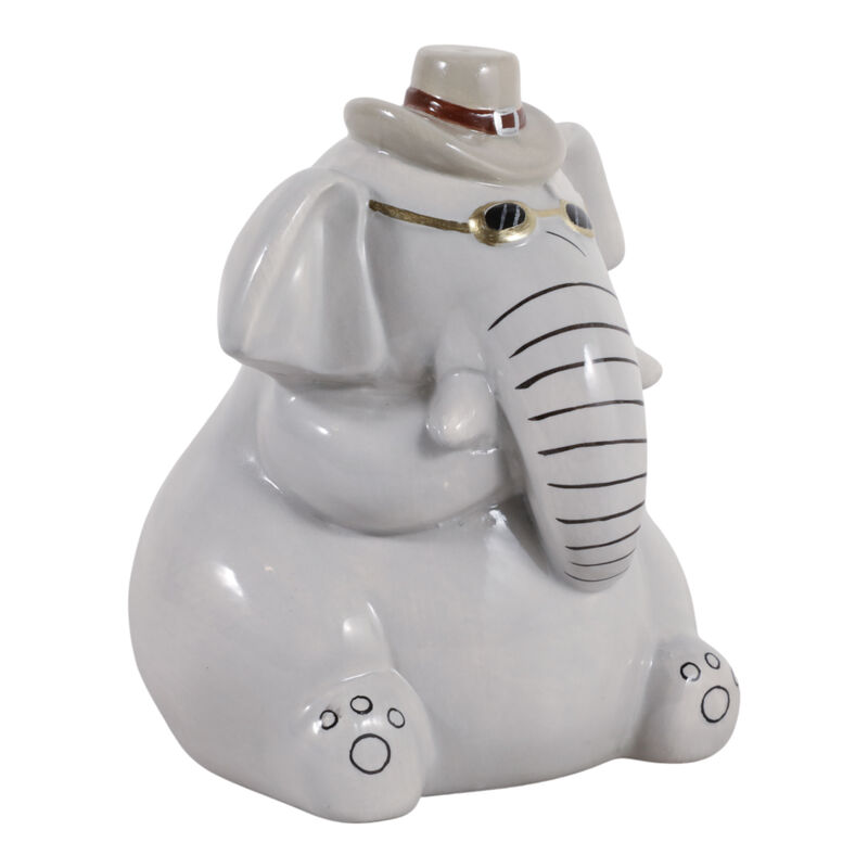 Cool Elephant With Glasses image number 1