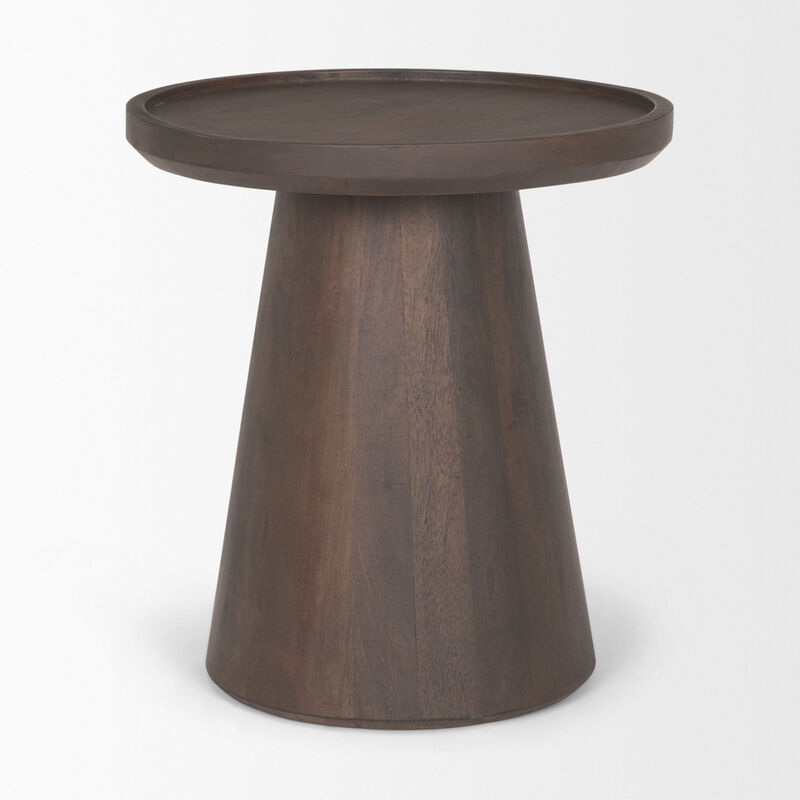Takoda Dark Brown Accent Table