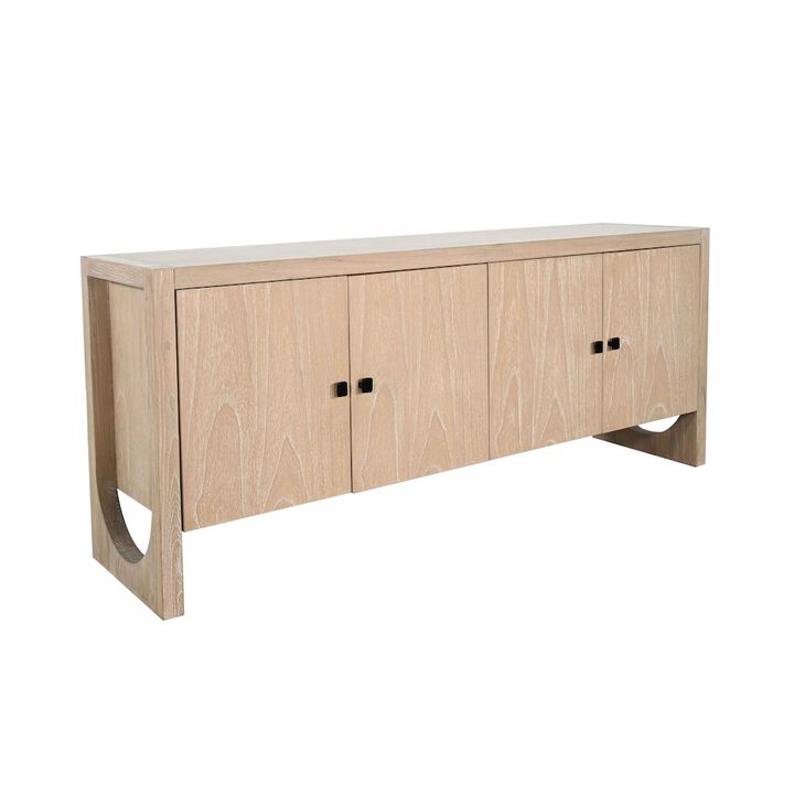 Sunny Designs Liz Arched Leg Oak Buffet