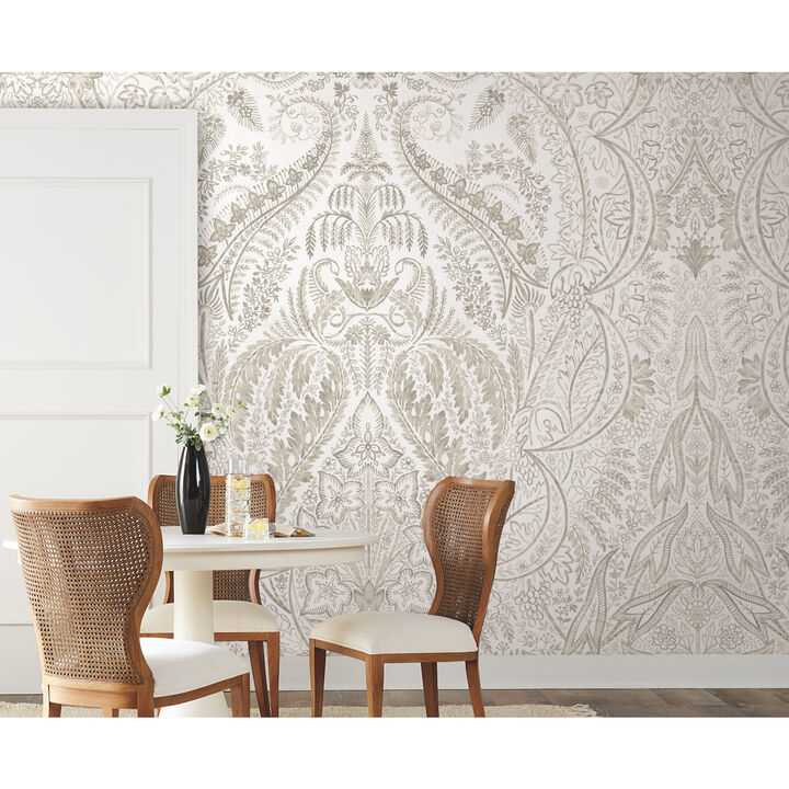 Jaipur Paisley Damas Wall Mural
