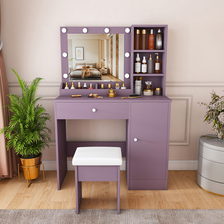 Frafup Stylish Vanity Desk Set