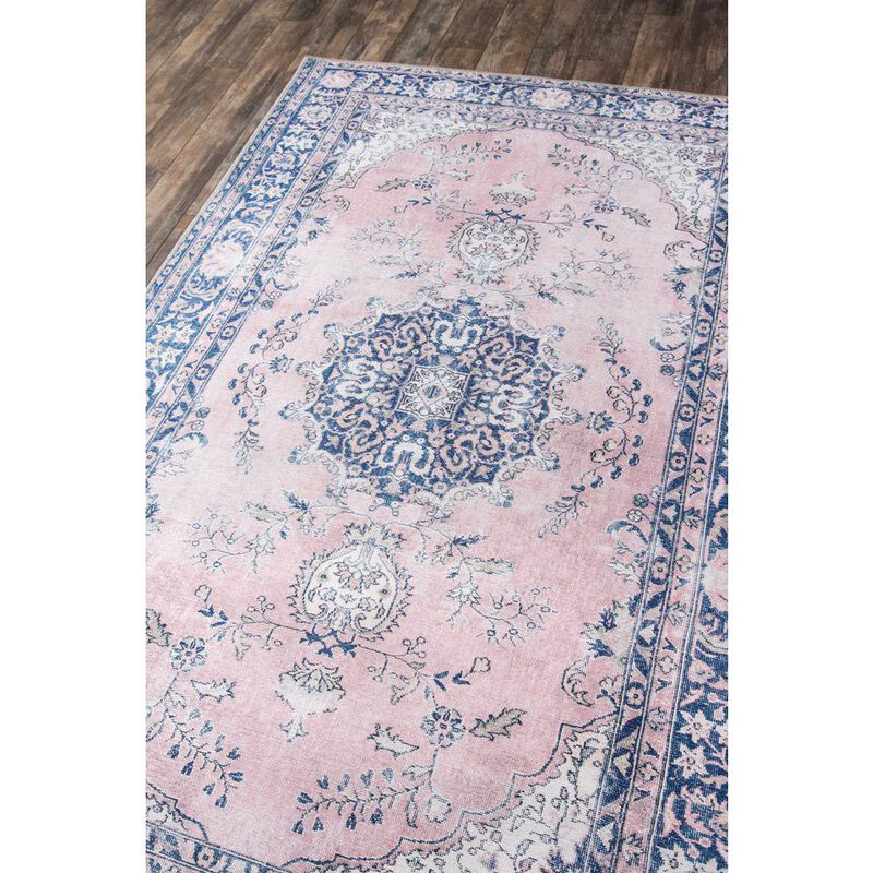 Momeni Traditional Runner Area Rug, Pink, 2'3 X 7'6 Runner