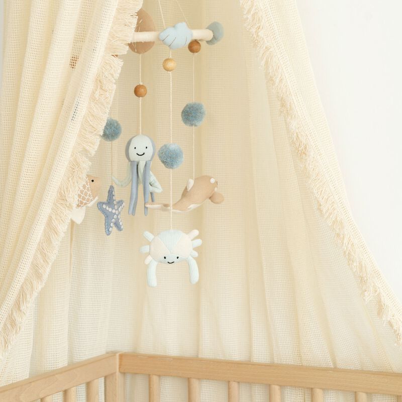 Kendi Macrame Boho Bed Canopy image number 3