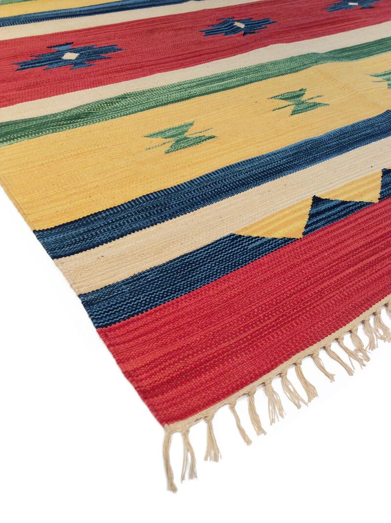 Pasargad Home Anatolian Hand-Woven Cotton Area Rug- 8' 0" X 10' 0" image number 2