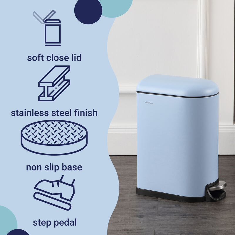 Roland Mini Step-Open Trash Can