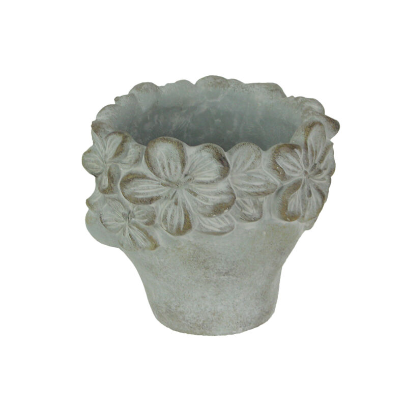 Pucker Up Concrete Head Kissing Face Mini Decor Succulent Planter 7 Inch Tall image number 2