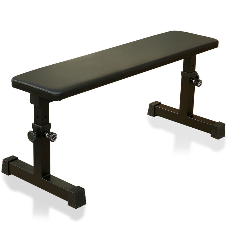 Jodnu Height Adjustable Flat Weight Bench image number 0
