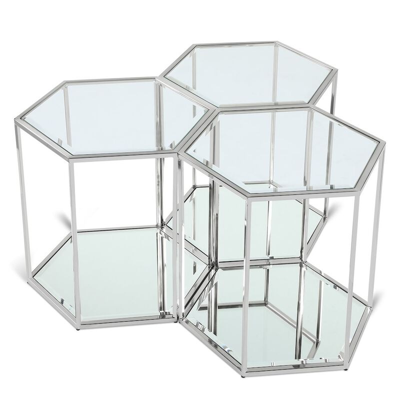 Meridian Furniture Sei Chrome End Table