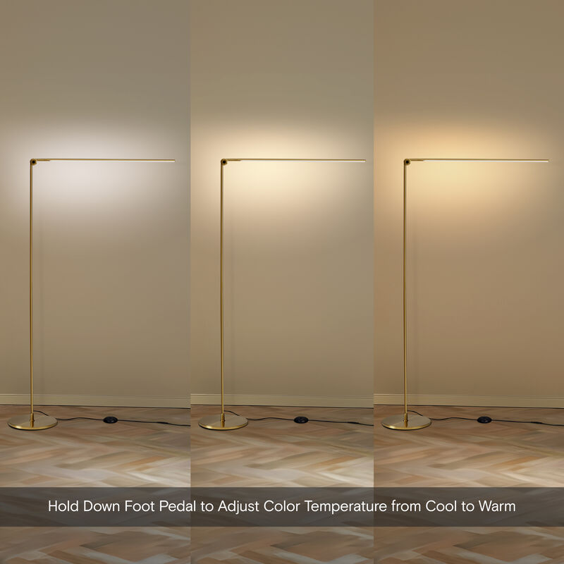 Libra Adjustable LED Floor Lamp