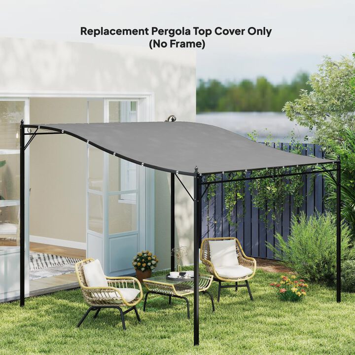 Hivvago 10x10 Pergola Canopy Top Replacement