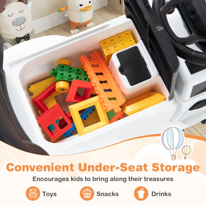 Toddler 3 in 1 Push Ride On Car for Park Backyard and Outdoor Use image number 6