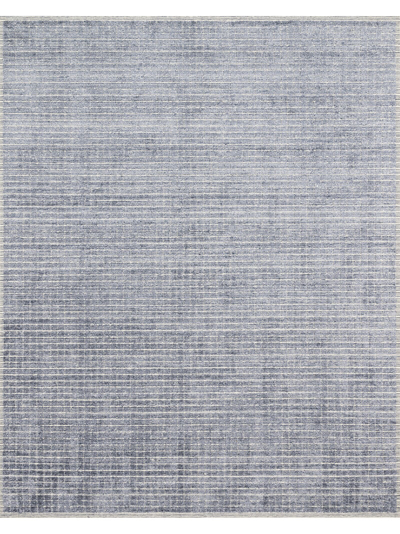 Beverly BEV01 Denim 4' x 6' Rug