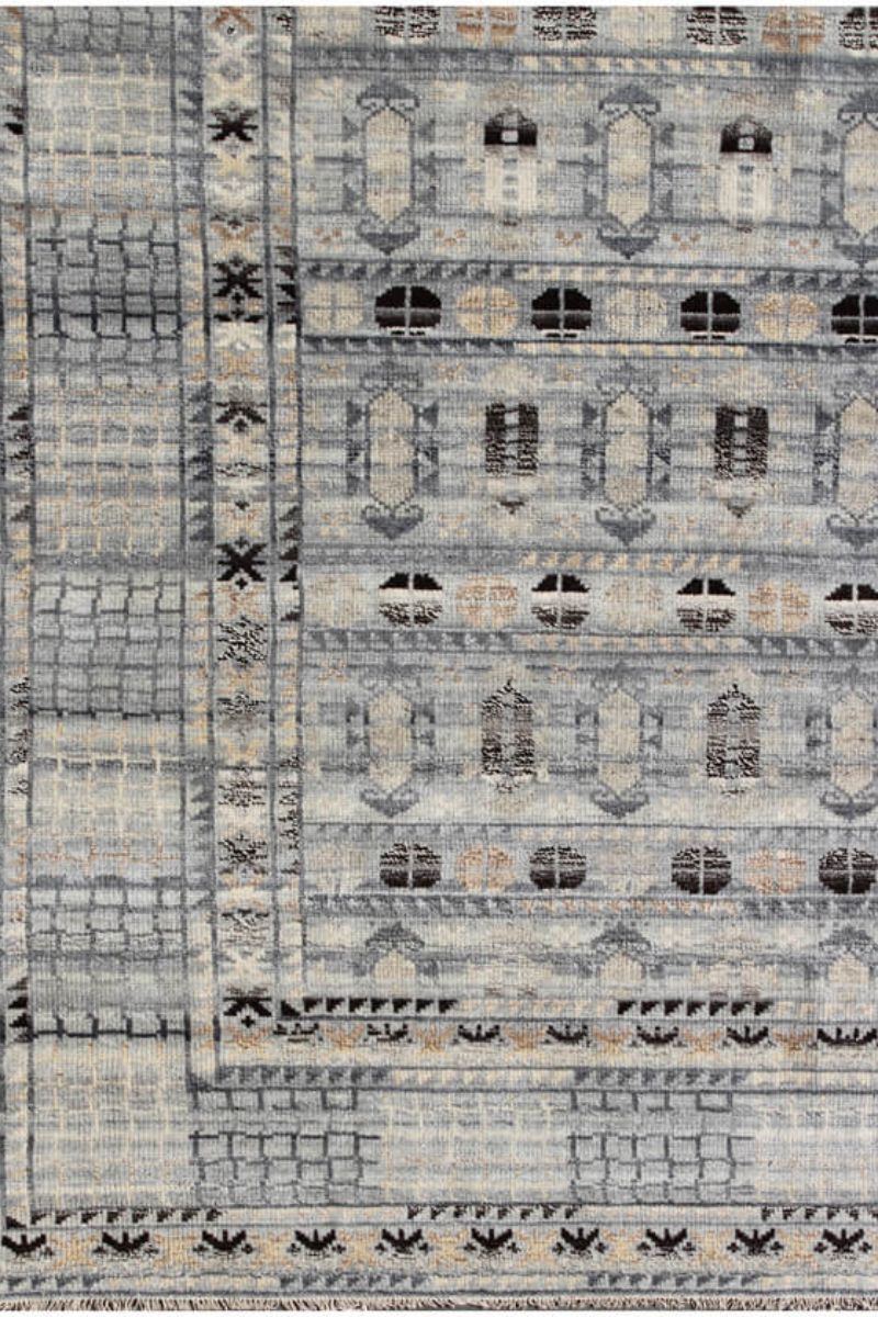 Polaris 42533B Silver 9' x 12' Rug image number 1