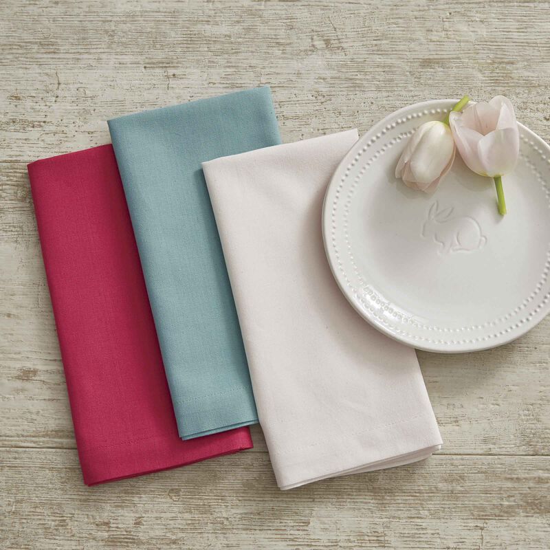 Split P Marine Blue Elements Solid Napkin Set of 4