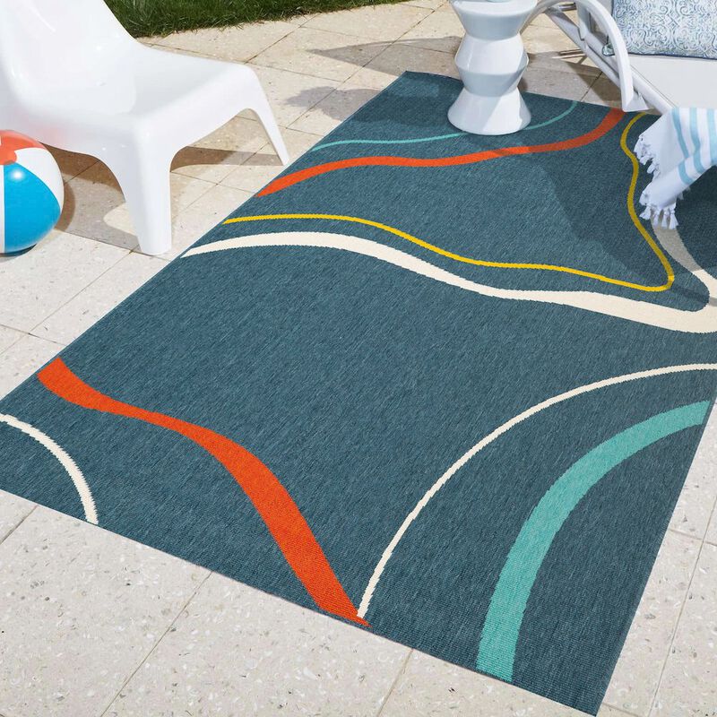 LR Home Mapa Durable Performance Area Rug Outdoor image number 6