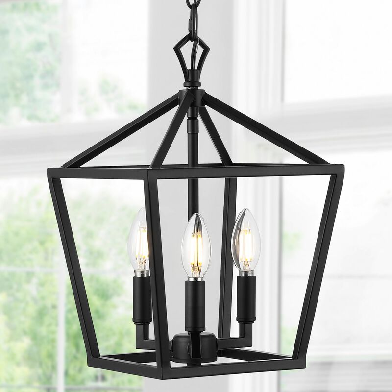PagodaBulb Lantern Metal LED Pendant