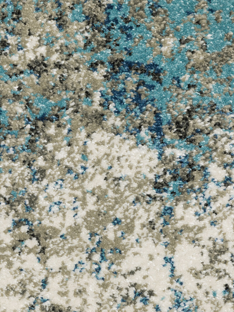 Venice 5'3" x 7'3" Blue Rug image number 3