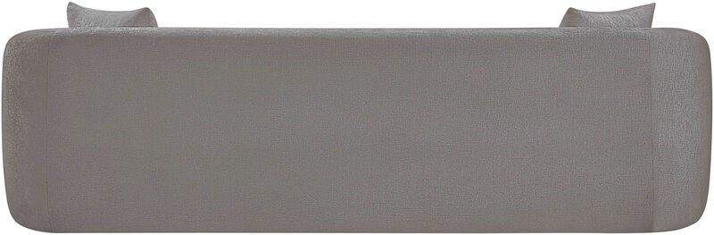 Meridian Furniture Penelope Grey Chenille Fabric Sofa