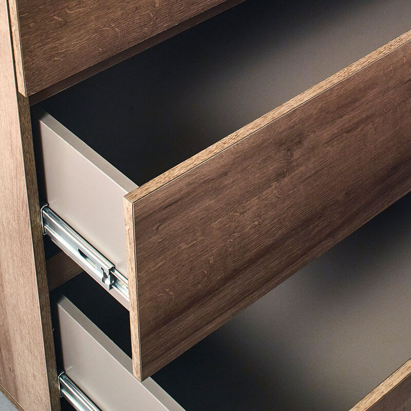 FC Design Klair Living Four-Drawer Contemporary Wood Chest