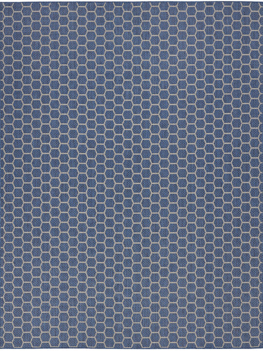 Twist Reversible TWS01 Blue 10' x 14' Rug