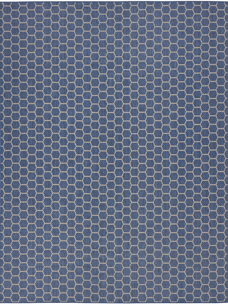 Twist Reversible TWS01 Blue 10' x 14' Rug