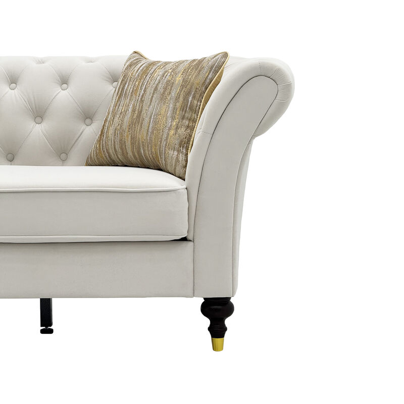 Kalsor Velvet Sofa image number 7