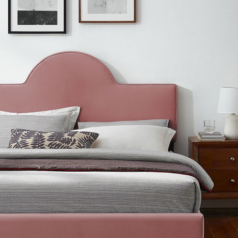 Sunny Performance Velvet Twin Bed image number 7