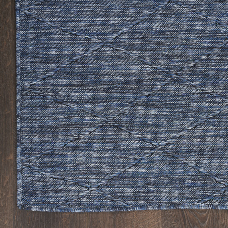 Washable Solutions WSL01 Navy/Blue 8' x 10' Rug
