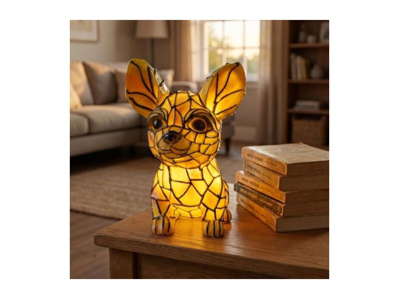 LED Vintage Resin Table Lamp For Bedroom Living Room image number 2
