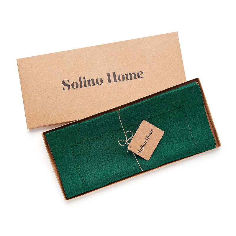 Christmas Linen Tablecloth - Fete, Solino Home