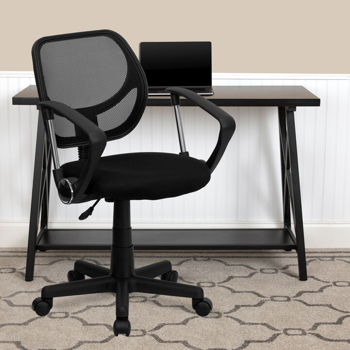 Neri Low Back   Mesh Swivel Task Office Chair with Arms