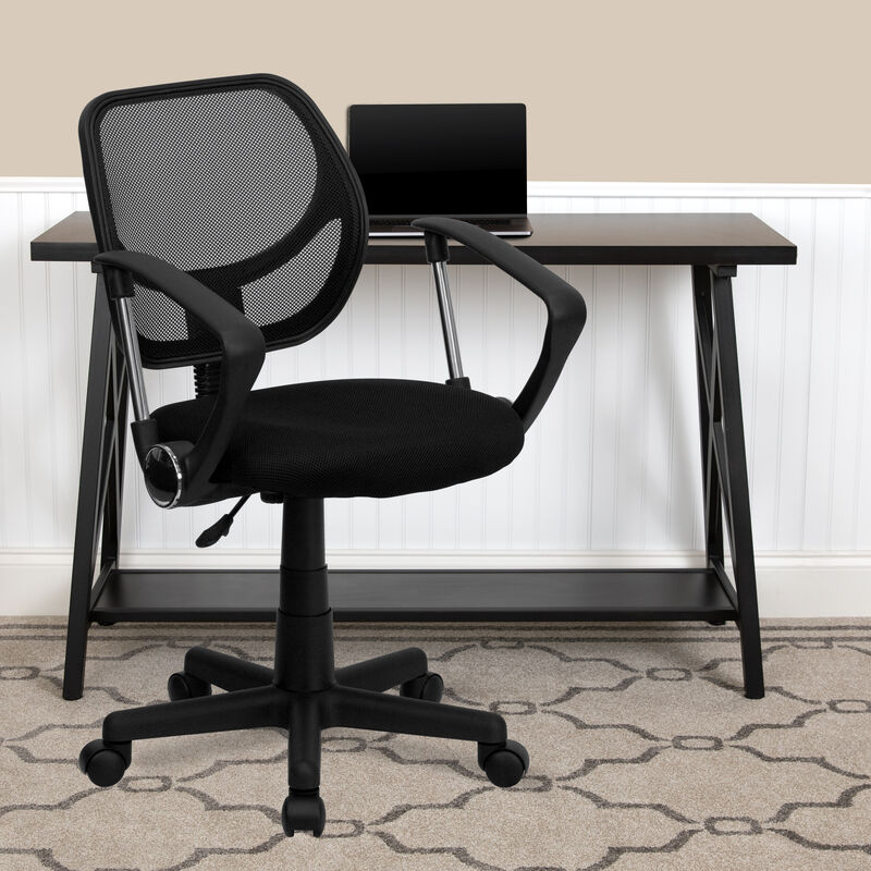 Neri Low Back   Mesh Swivel Task Office Chair with Arms image number 1