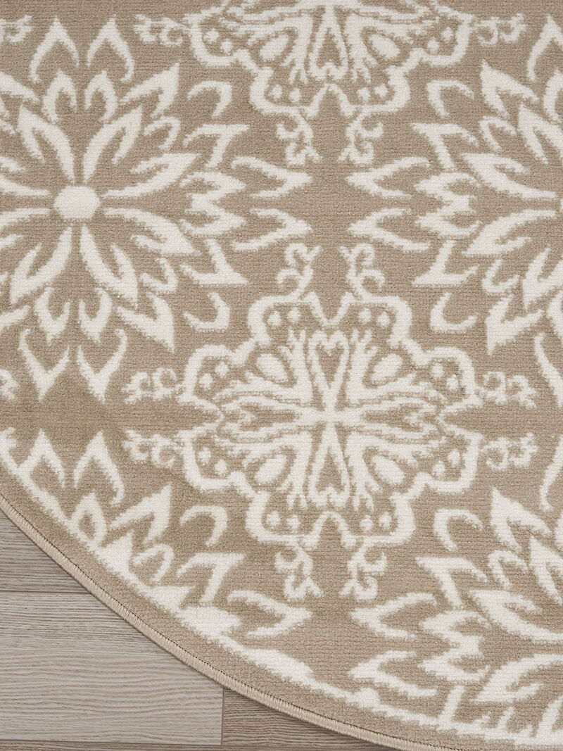 Jubilant JUB06 Taupe 8'6" x 12' Rug