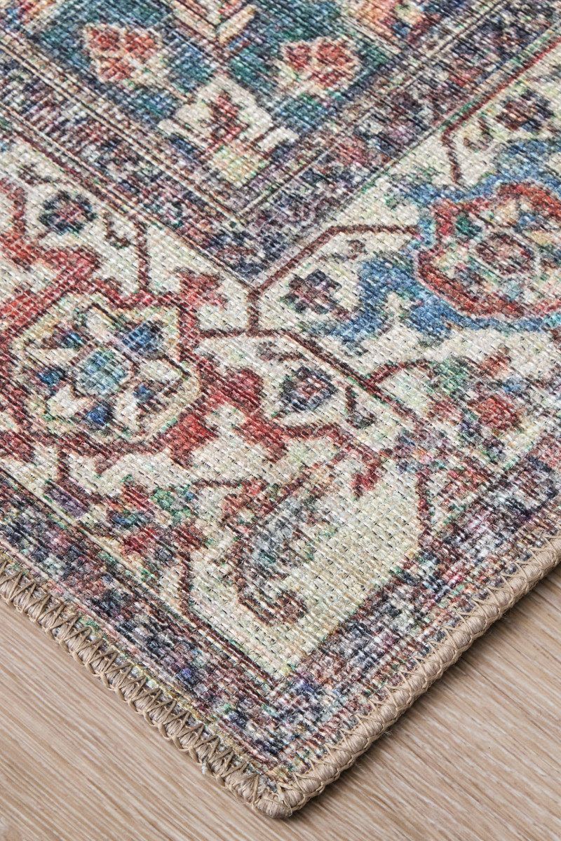 Percy 39AHF Blue/Rust 7'10" x 9'10" Rug image number 6